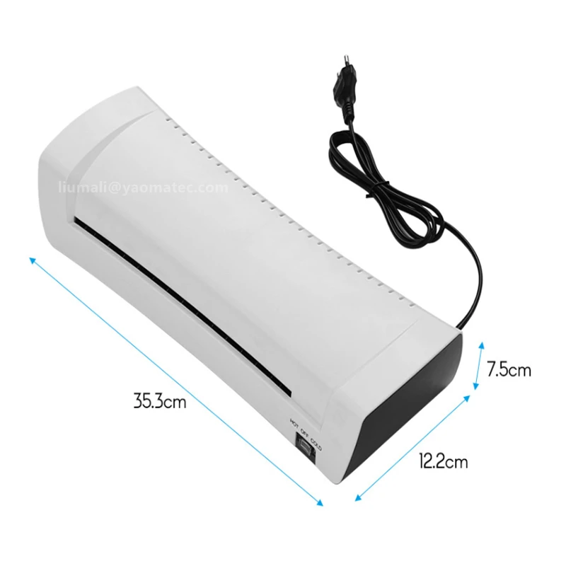 A4 Quick Warm Up Laminator Machine Hot and Cold Laminating Machine for  Document Photo Picture Credit Card Home Office School Use|Laminator| -  AliExpress