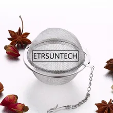 100 шт ситечко из нержавеющей стали, шар, Чайный фильтр для приправ чая, кофе, заварки, фильтр для кухни, инструмент для приготовления пищи