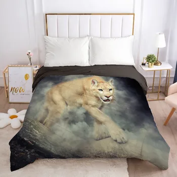 

3D Comforther Case Leopard Duvet Covers Quilt Cover Bed Linen Bed Linen Bedding Bag Sets King Queen Full Single Home Textile
