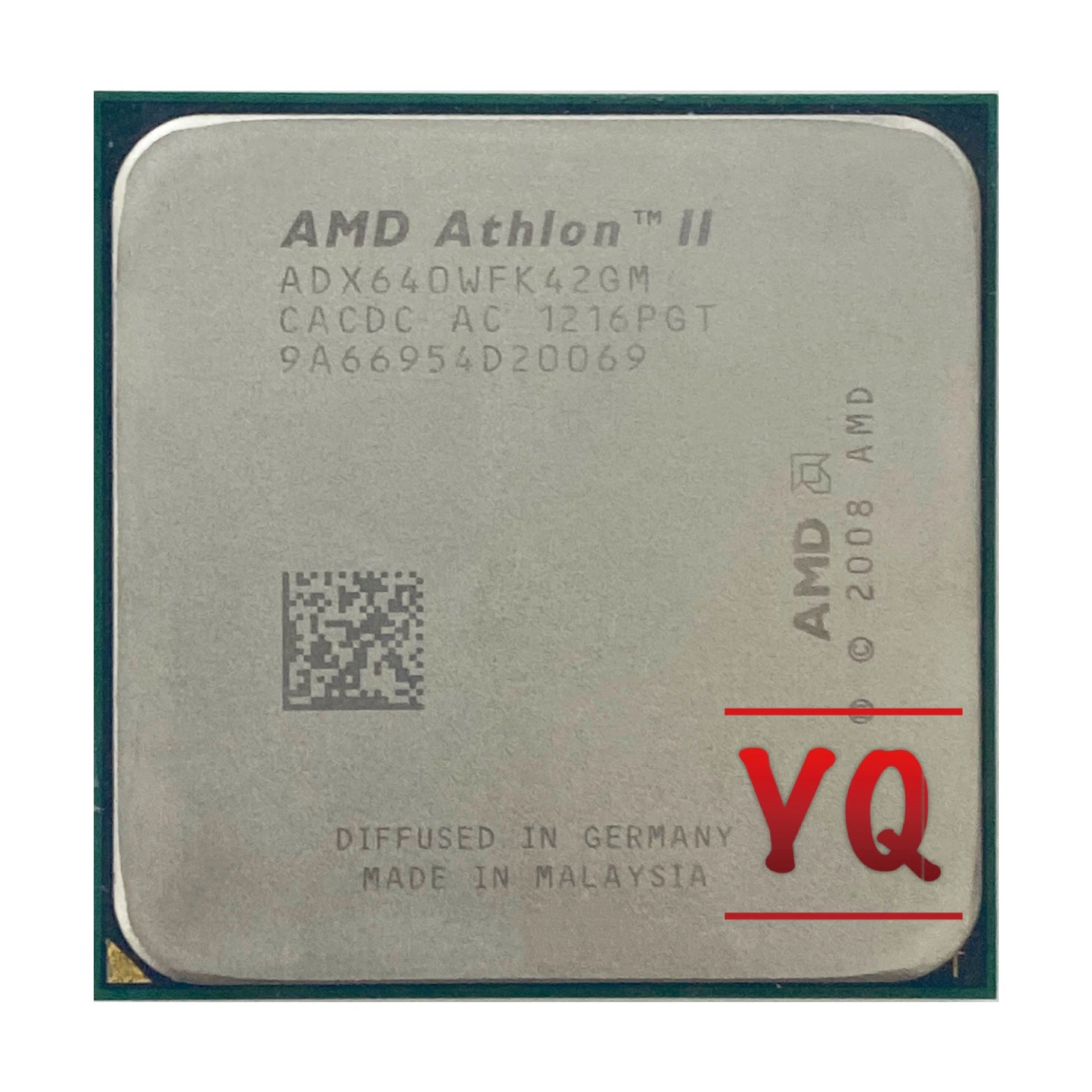 AMD Athlon II X4 640 3.0 GHz Quad-Core CPU Processor ADX640WFK42GM Socket AM3 good cpu