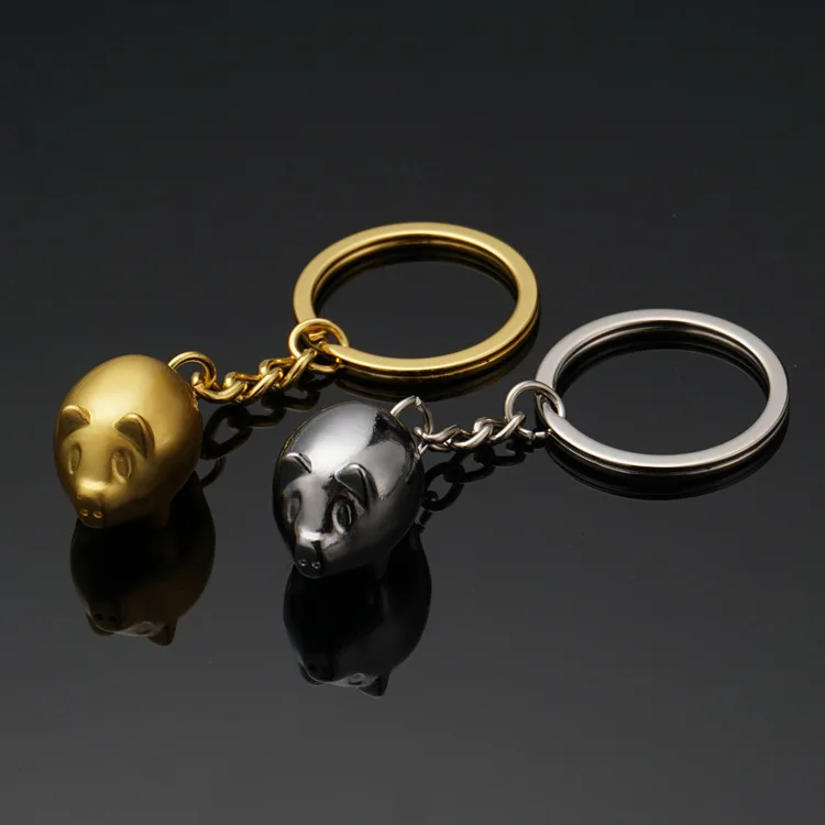 Pig Piggy Keychain Creative Manufacturers Supply of Goods Chinese Zodiac Keychain Company Advertisement Propaganda Gifts
