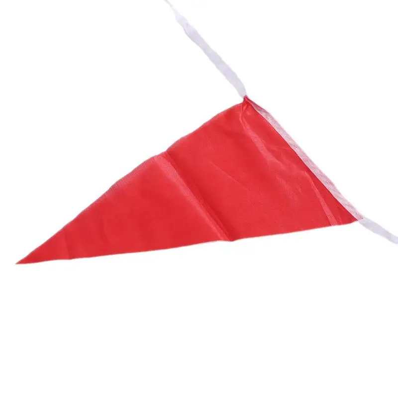 

Colorful 80m Triangle Flag Pennant Bunting String Banner Garland Festival Party Holiday Decor