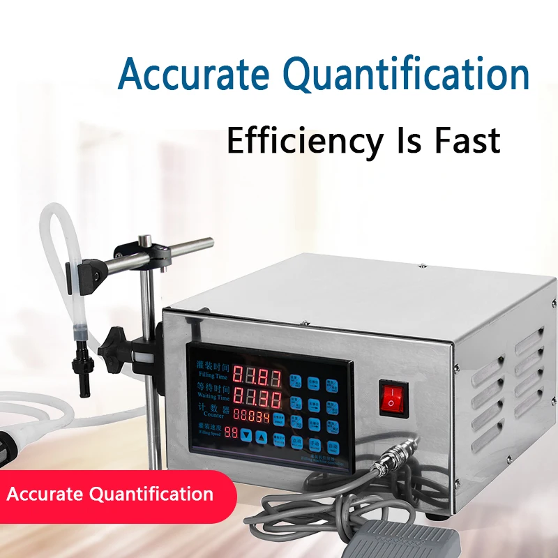 CNC Liquid Filling Machine Automatic Canning Machine Liquor Laundry Liquid Edible Oil Packaging Machine Parts Semi-automatic