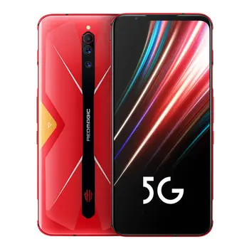 

CN version Global ROM Nubia Red Magic 5G game Phone gaming android 12GB 128GB Snapdragon 865 screen 144hz cooling fan cell phone