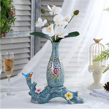 

American retro bird crafts, creative vases, home office restaurant desktop decoration, Christmas wedding decoration
