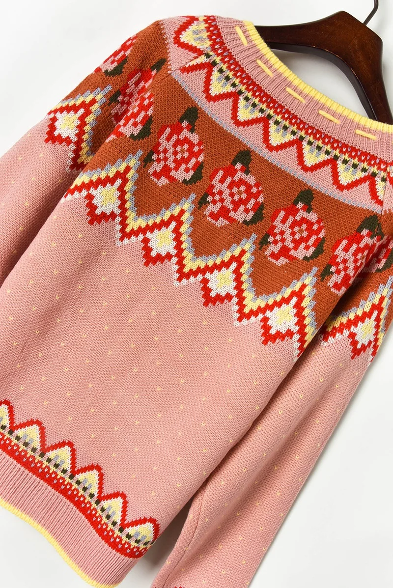 Harajuku вязаный женский свитер кардиган осень с круглым вырезом однобортный на шнуровке вязаный жакет Повседневная Вышивка женский кардиган пальто