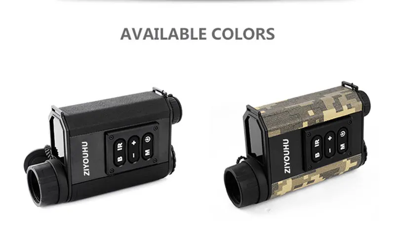 Dia e Noite Ziyouhu Multifuction Laser Variando Visão Noturna Range Finder 500m Distância Measurer Caça Tático Escopos 6 Ziyouhu multifuction laser variando visão noturna laser