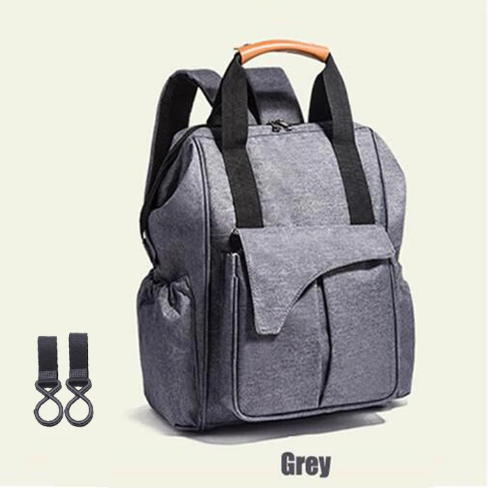 Grey PYETA сумка для подгузников для детских вещей аксессуары, Детская сумка для мамы, рюкзак для подгузников Bolsa Maternidade сумка для ухода за ребенком - Цвет: Grey