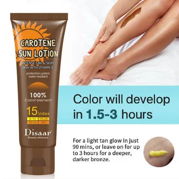 

Tanning Cream Tanning Nutrition Moisturizing Helps Sunburn Skin Helps Sun 160ml Nourishes Skin Natural Healthy Ingredients