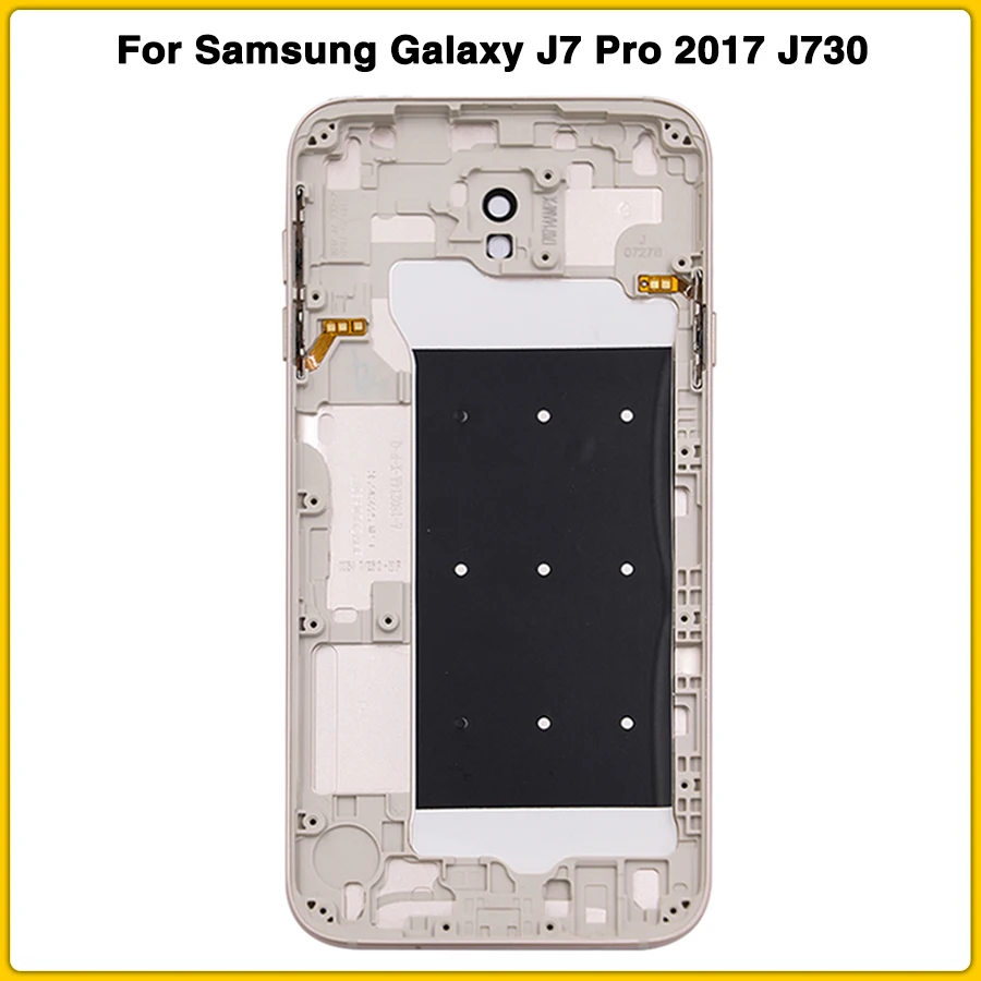 Чехол на батарейках J730 для samsung Galaxy J7 Pro J730 J730F SM-730F задняя крышка на батарейках задняя крышка на дверь