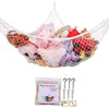 2025 New Mesh Net Toy Hammock Corner Stuffed Animals Kids Baby Hanging Storage Organizer 2