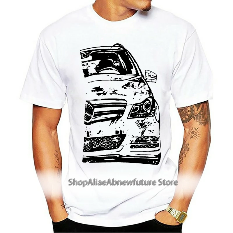 Мужская футболка Funy W204 T модель OLS tshirs Женская | одежда