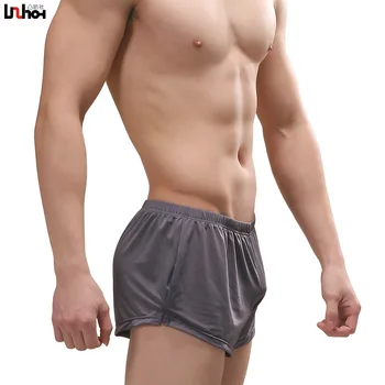 

Thin Running Fitness Breathable Quick-Dry-Lining Capsular Bag Men Arrow Pants Boxers Viscose Men'S Underwear