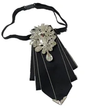 Галстук-бабочка, мужской костюм унисекс, свадебная форма шафера, подарки для выступлений, Высокое Качество, Классический Топ-класс, модный галстук-бабочка с кристаллами