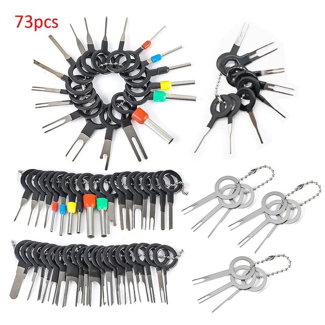 Connecteur de fil métallique extracteur de broches, Kit d'outils de  Terminal de fil métallique, outil de réparation automobile pour voiture 2  pièces - AliExpress