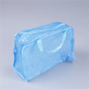 

Makeup Casual Cosmetic Bags Plastic Transparent Organizer Bags Travel Waterproof Toiletry Wash Bathing Storage Bags