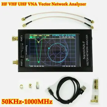 

50KHz-1000MHz NanoVNA-F 2.8 LCD Display HF VHF UHF VNA Vector Network Analyzer
