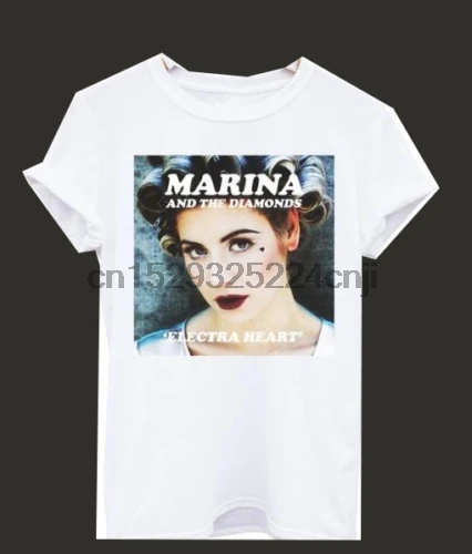 Marina And The Diamonds Singer I Am Not A Robot White Men S 4xl T Shirt T814 T Shirts Aliexpress