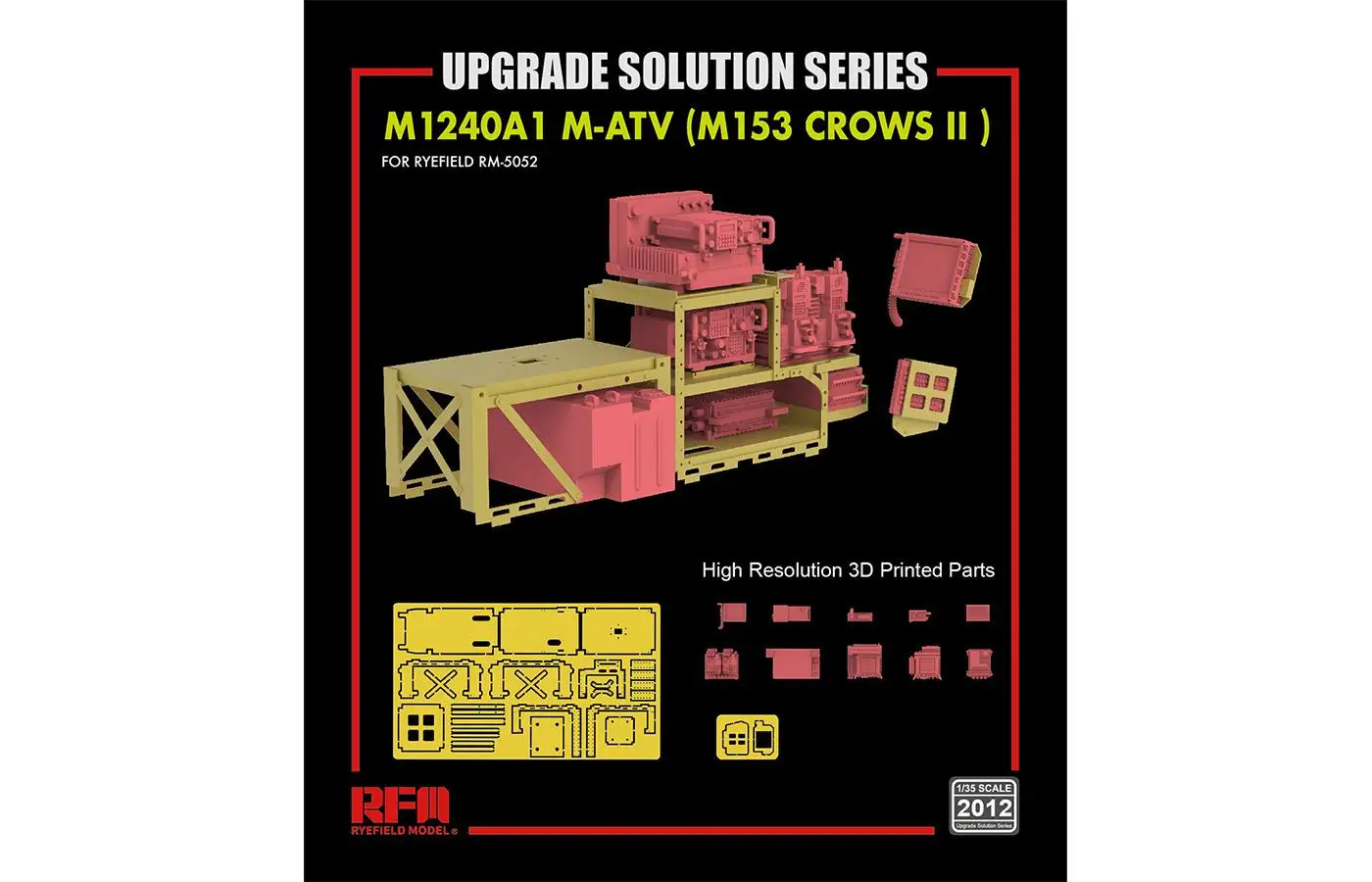 

RYEFIELD RM-2012 1/35 scale MRAP RADIO SET(RESIN KIT)