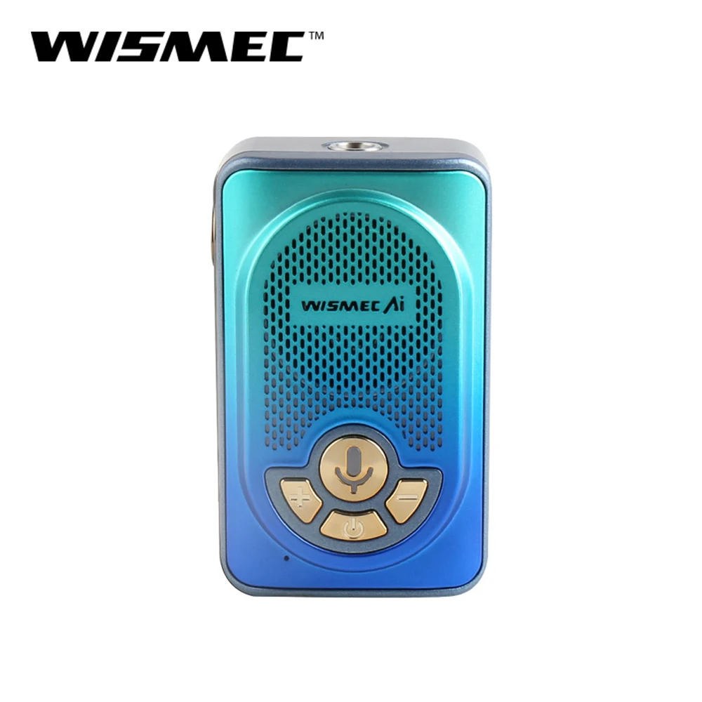 Indigo gradient Вейп мод Wismec AI бокс мод 200 Вт 18650 батарея Bluetooth HANDS-FREE динамик Голосовое управление электронная сигарета vape мод - Цвет: Indigo gradient