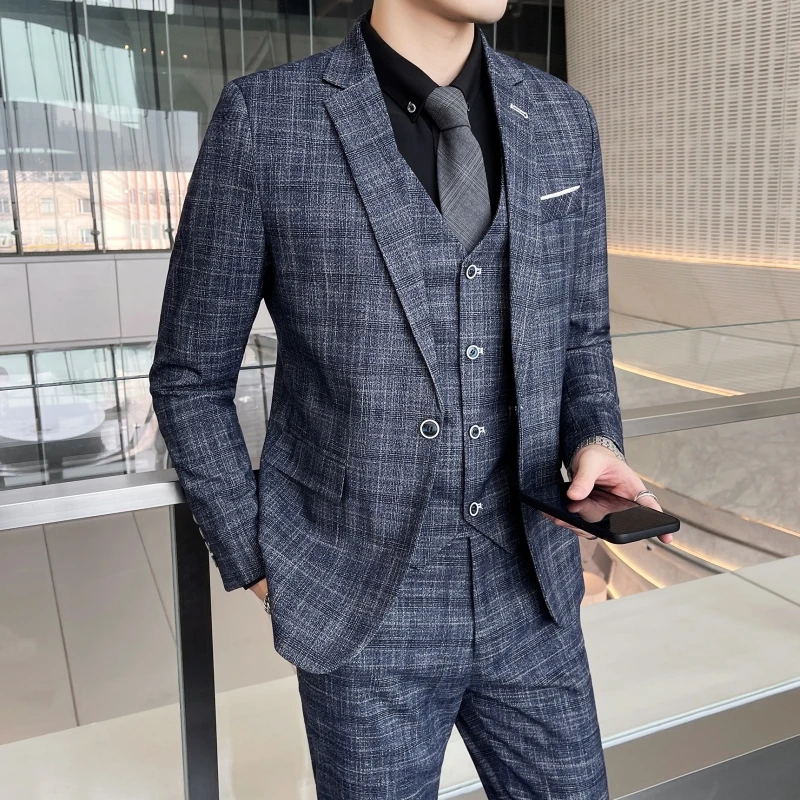 一番人気 ジャケット ベスト パンツ メンズスーツブランドのクラシックチェック柄ファッションスリムカジュアル3個ビジネススーツの男性新郎のウェディングドレス男性のタキシード 通販ショッピング Medtech Tinderpoint Com 一番人気 ジャケット ベスト パンツ メンズスーツブランドのクラシックチェック柄ファッションスリムカジュアル3個ビジネススーツの男性新郎のウェディングドレス男性のタキシード 通販ショッピング Medtech Tinderpoint Com