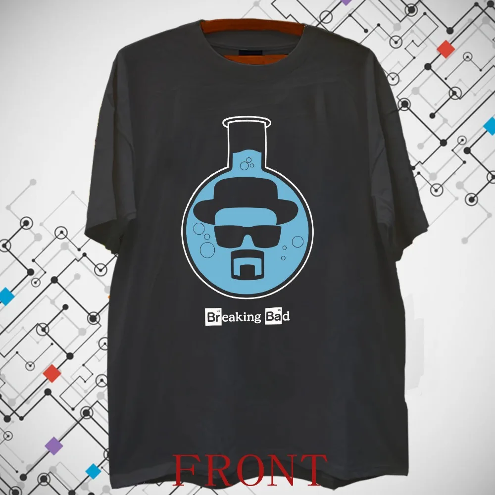 Фирменная Новинка!! Breaking Bad Heisenberg Lab Flask Мужская черная футболка S-3Xl новинка 2019