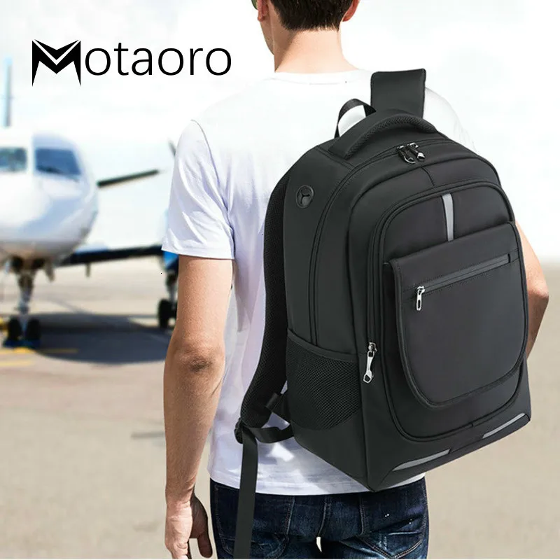 

Men Backpack Large Capacity USB Backpacks Fashion Splashpoof Multifunction Anti-theft Student Travel Bags 17 In Mochila Rucksack