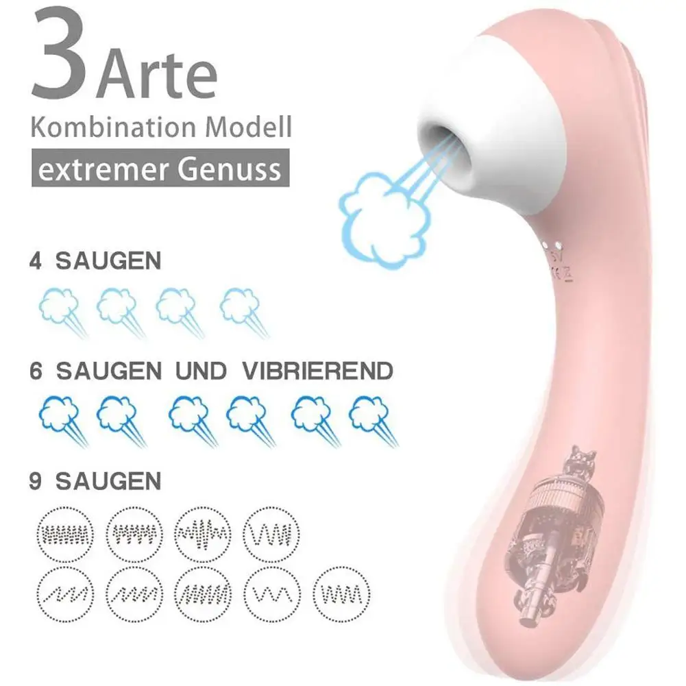 Good Chance for  PERSONAGE Waterproof Clitoral Suction Stimulator 9 Intensity Levels Night Fly Pin-and-Out Vibrator