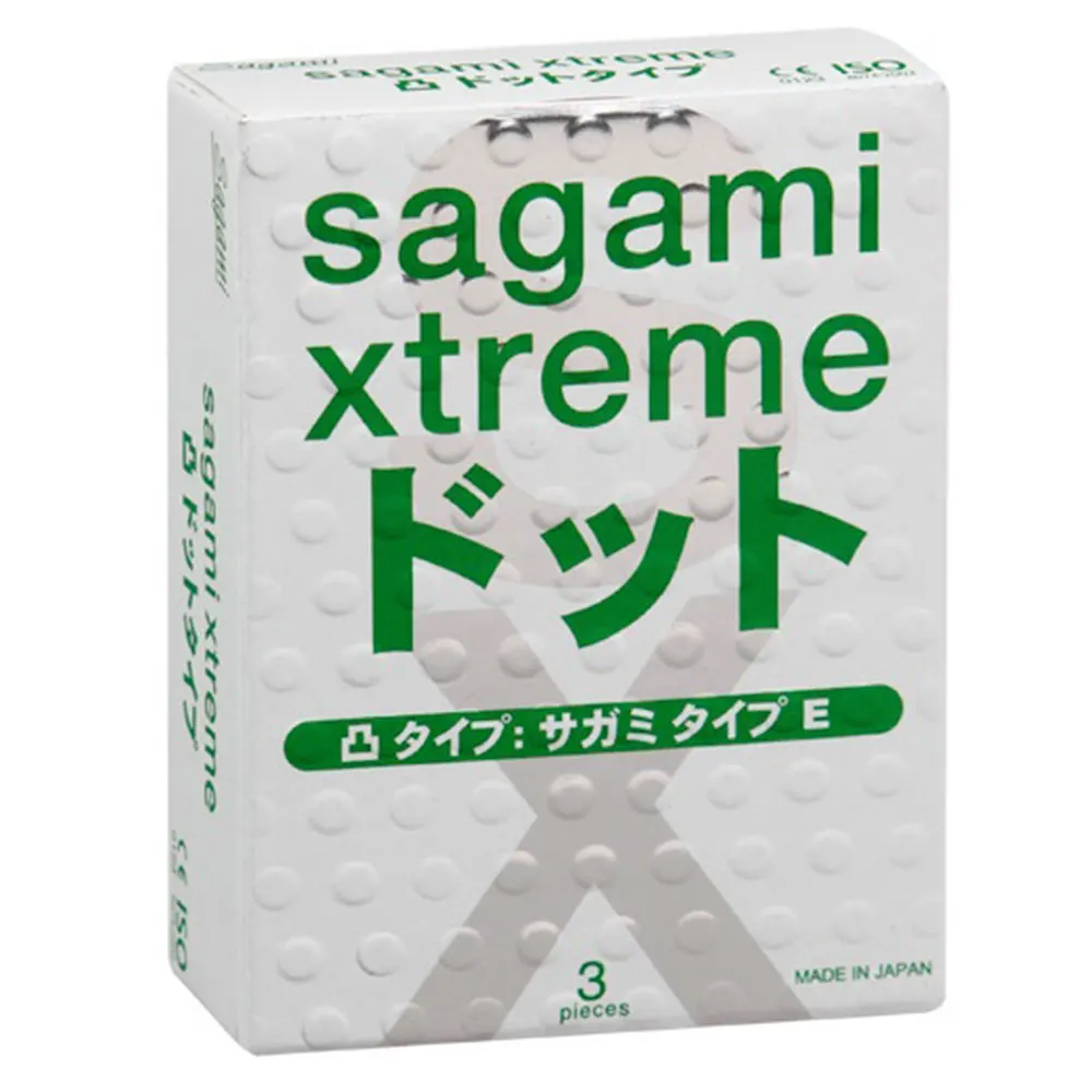 Презервативы Sagami Xtreme Type-E с точками - 3 шт. | Красота и здоровье