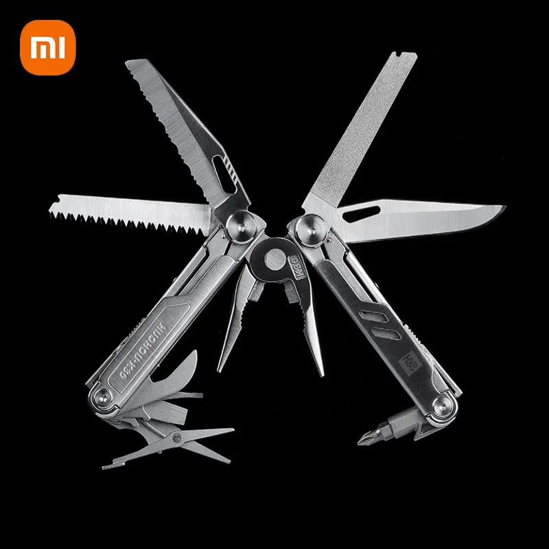 Нож XIAOMI HuoHou Pro K30 18 в 1 с предохранительным замком карманный инструмент Floding EDC 7Cr17