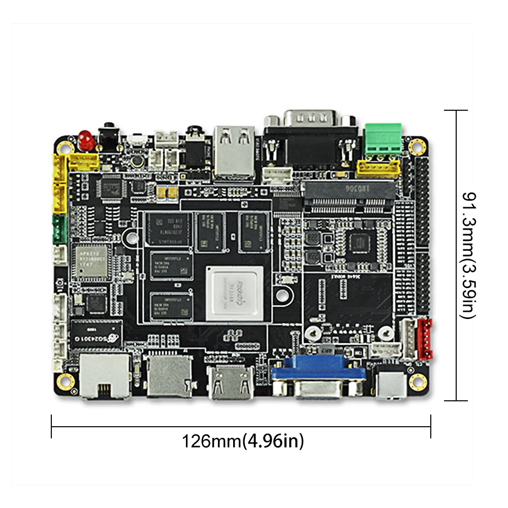 Firefly Aio-3288C Single Board Computer Rk3288 Quad-Core Cortex-A17/Android 5.1/Linux/2Gb Dual-Channel Ddr3 8Gb Emmc 5