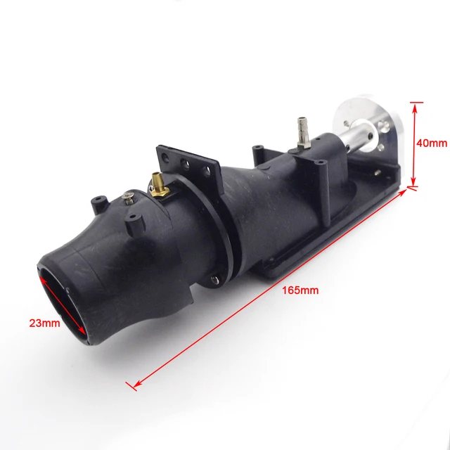 RC Boat Thruster Set, Thruster Jet Pump Set Gray 26mm Iron Thrus 並行輸入品 RC Boat Thruster Jet Pump Set with 540 Brushless Motor for RC Boat