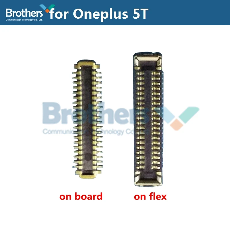 1 пара USB зарядная док-станция FPC для Oneplus 5T коннектор USB-порт зарядное устройство