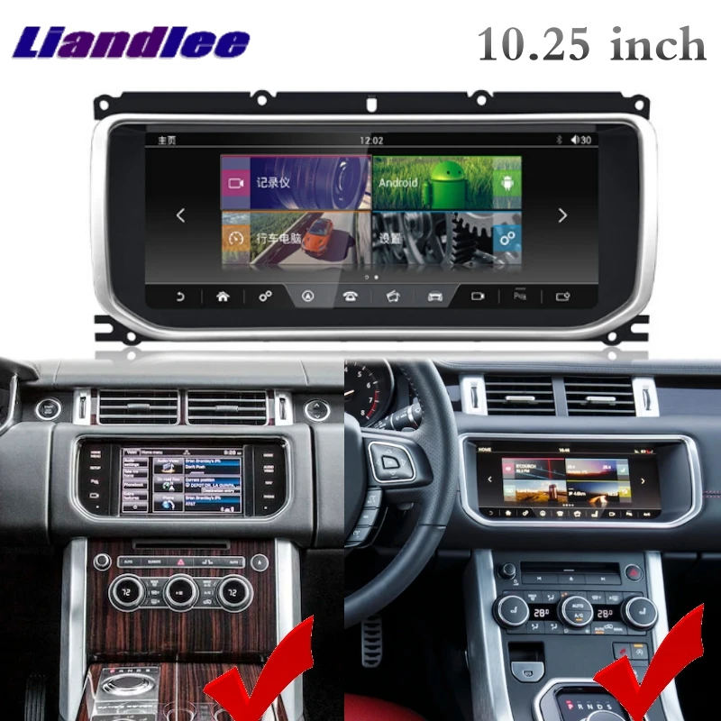 Автомобильный мультимедийный плеер Liislee для Range Rover Vogue L405 2012 ~ 2020 NAVI CarPlay Radio 10 25