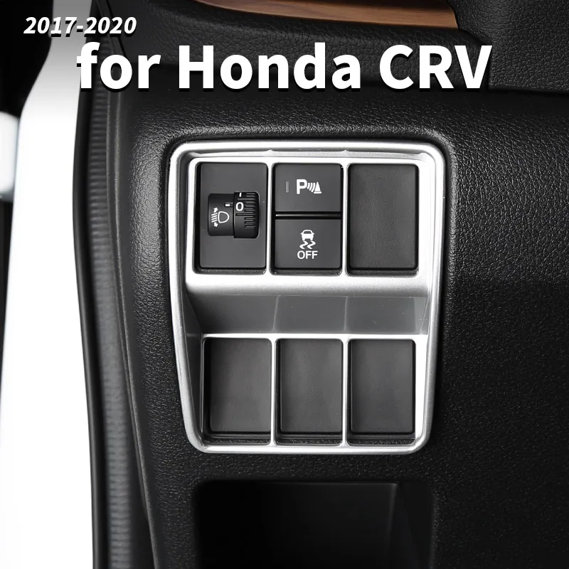 Декоративная рамка выключателя фар для Honda Crv декоративная левый и нижний руль CRV