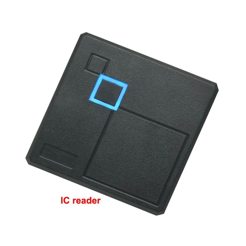 Бесконтактная RFID идентификационная карта дверная клавиатура контроля доступа считыватель 125 кГц Wiegand 26 бит цвет черный - Цвет: IC