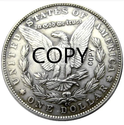 США полный набор(1878-1921) PSDO 96 шт. Морган доллар посеребренные копии монет