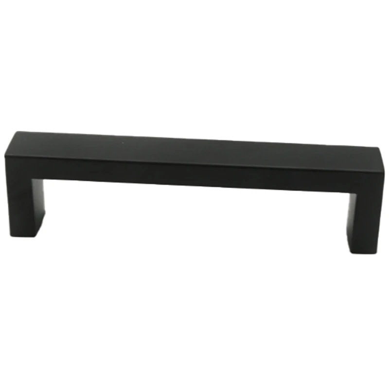 

10Pcs Kitchen Door Handles Cabinet Square Handles Drawer Knobs Stainless Steel Wardrobe Door Pulls Furniture Hardware Accessorie