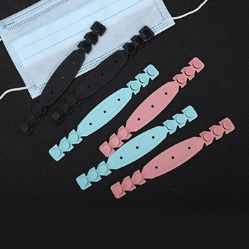 

5Pcs Mask Ear Hook Non Slip Fixing Buckle Adjustable Levels Band Extension Mask Accessories Ear Protective Artifact