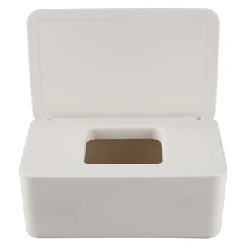 

Wet Tissue Box Desktop Seal Baby Wipes Paper Storage Box Household Plastic Dust-Proof with Lid Tissue Box