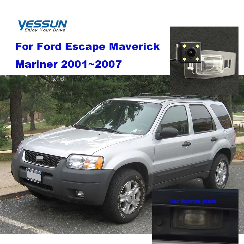 

Yessun HD CCD Night Vision Car Rear View Reverse Backup Camera Waterproof For Ford Escape Maverick 2001~2007