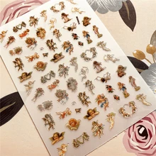 MG191010-15 ангел Купидон бум 3D наклейка для ногтей Наклейка для ногтей украшение для ногтей инструмент для ногтей украшение для ногтей