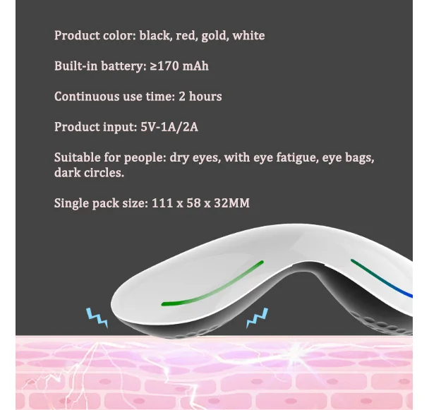 Массажер для глаз защита для глаз удаляет темные круги приборы для личной гигиены оборудование для красоты