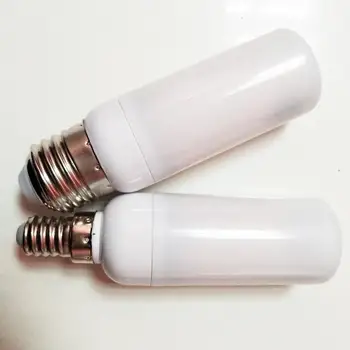 

LED Flame Light E14 E27 Mini Atmosphere Gravity Induction Flame Colorful Light Super Bright Yellow Illumination Lights