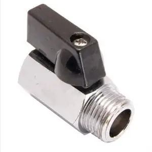 Долговечная коррозионная стойкость 1/4 &quotмини латунный шаровой клапан