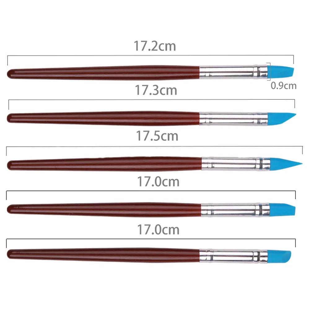 24Pcs DIY Polymer Clay Pottery Tools Set Round Stylus Ceramic Crafts Clay Sculpting Tool kit Pottery Carving Model Clay Tools