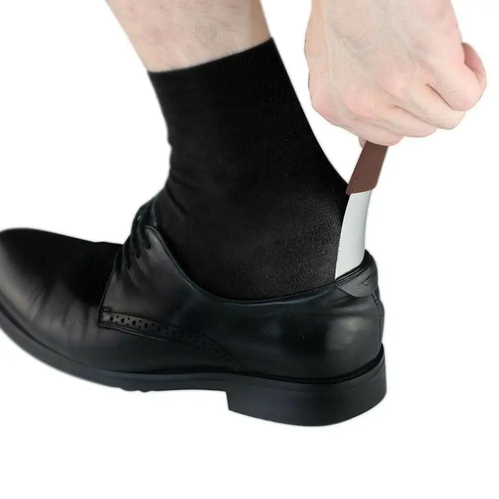 

Stainless Steel Shoehorn Metal Shoehorn Long Shoehorn Lifter Shoehorn Shoehorn And Short Shoe Wearer Long, Medium Shoe R6T4