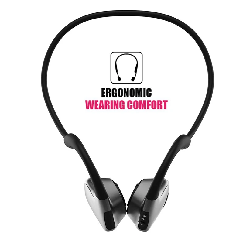 

Bluetooth 5.0 R9 Wireless Headset Bone Conduction Headset Outdoor Sports With Microphone Hands-Free Wireless Headset Microphone