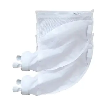 

2PCS Pool Cleaner Filter Bag Useful Durable Zipper Replacement Bags Pouches Pool Vacuum Cleaner For Polaris 280 480 Model