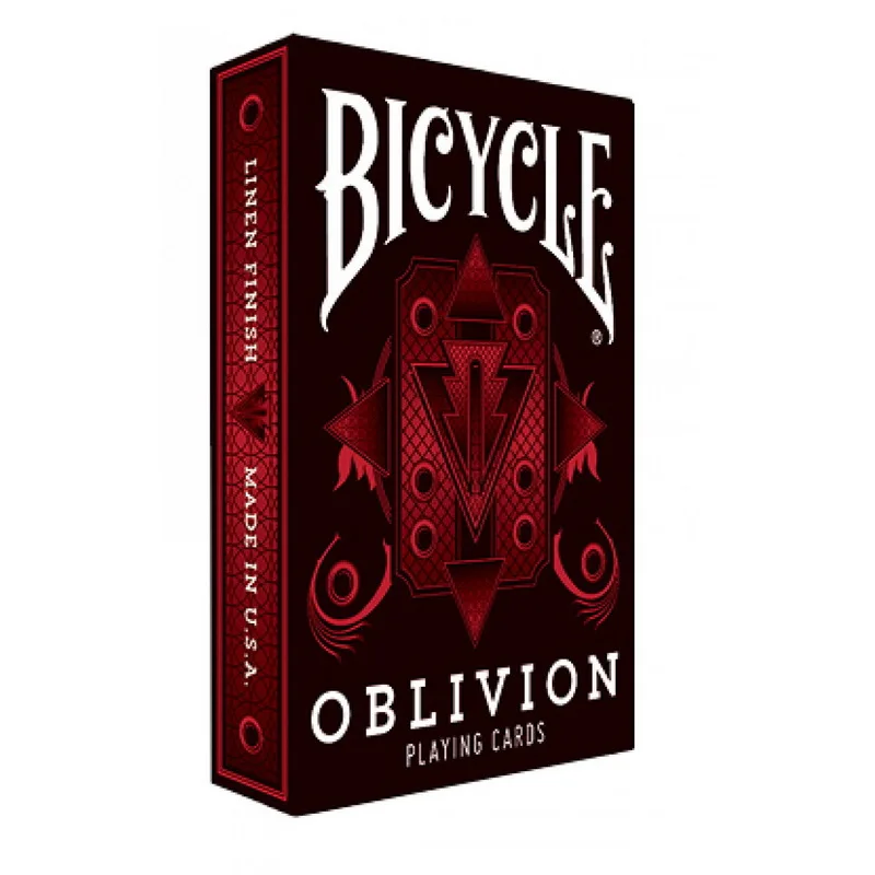 Bicyle Oblivion колода игральные карты Волшебная категория покерные карты для профессионального волшебника - Цвет: Красный